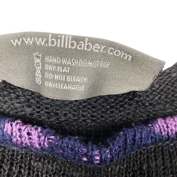 Bill Baber Long Sleeve Knot Top Scottish Knitwear Sweater size Medium - Picture 4 of 5